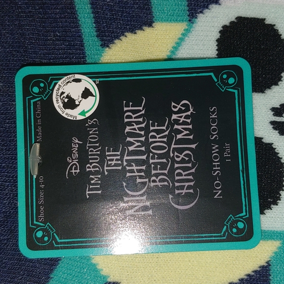 4 Pair of Disney Nightmare Before Christmas No Show Socks - Picture 2 of 4